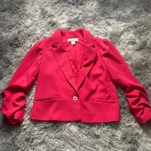 Pink blazer
